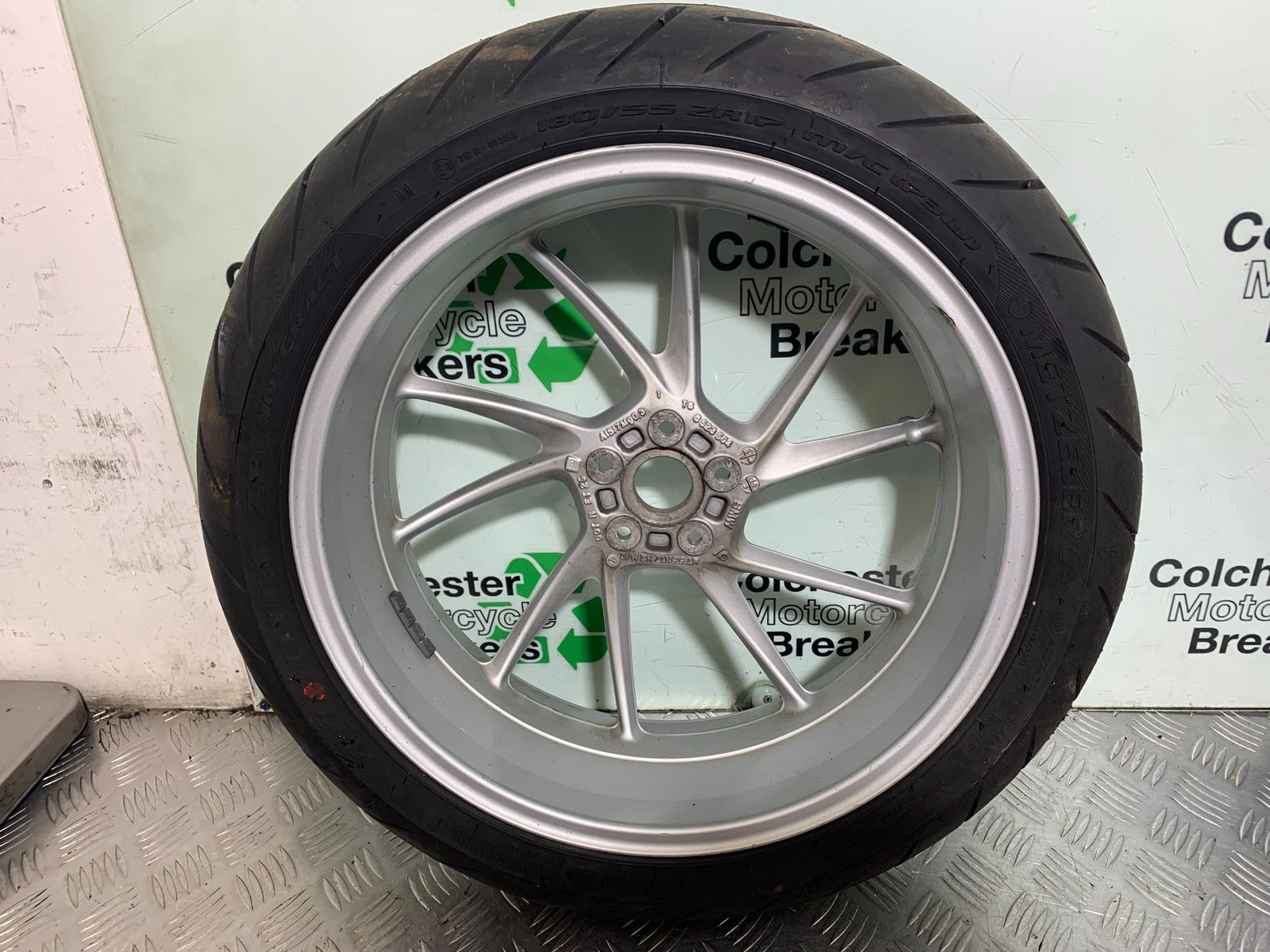 BMW F800 GT REAR WHEEL  YEAR 2013-2017 (CMB1248)