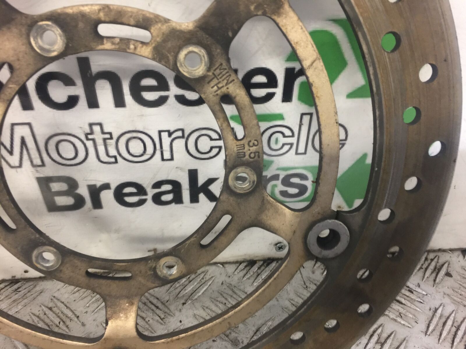 HONDA CB900 CB 900 HORNET 1 X FRONT DISC  YEAR 2002 STOCK 395