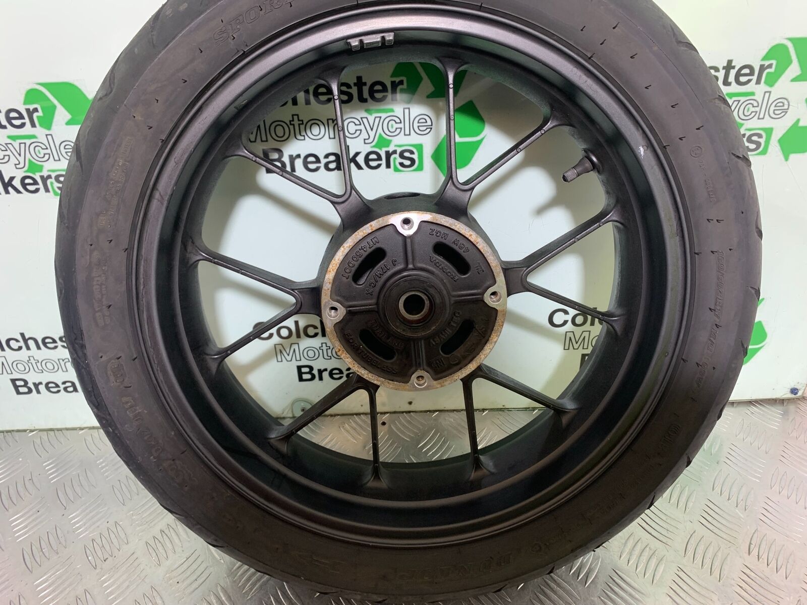 HONDA CBR500R CBR 500 R REAR WHEEL  YEAR 2012-16 (CMB1066)