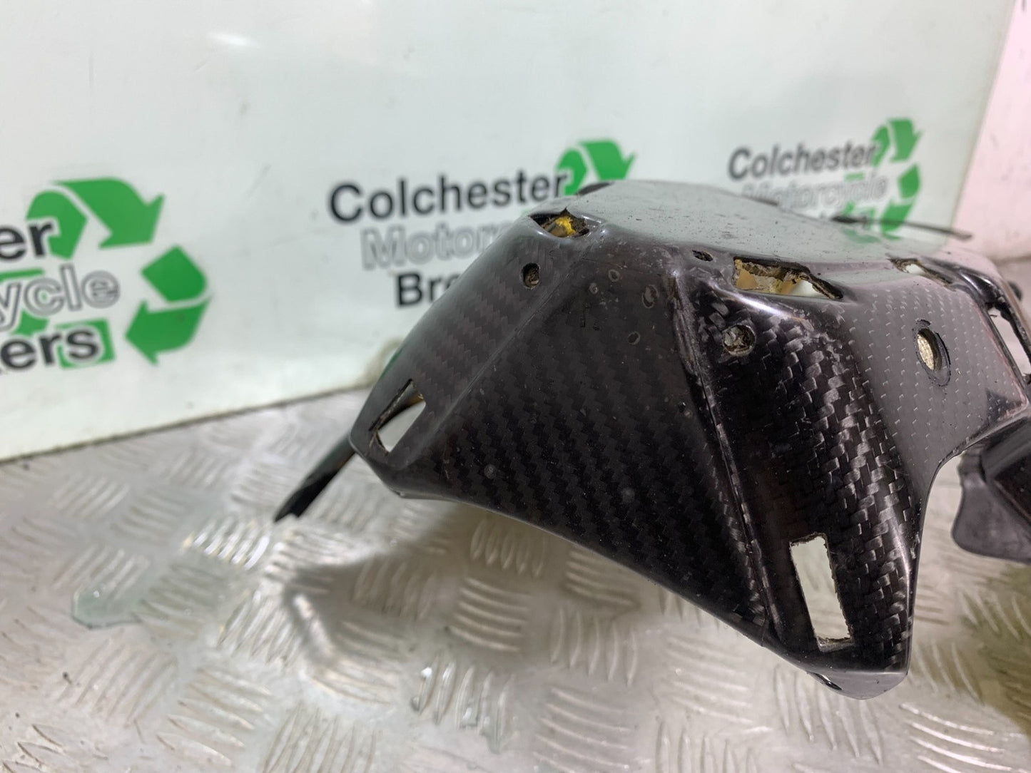 HONDA CBR1000 RR CBR1000RR FIREBLADE CARBON FIBRE BELLYPAN 2008-2011 (CMB1179)