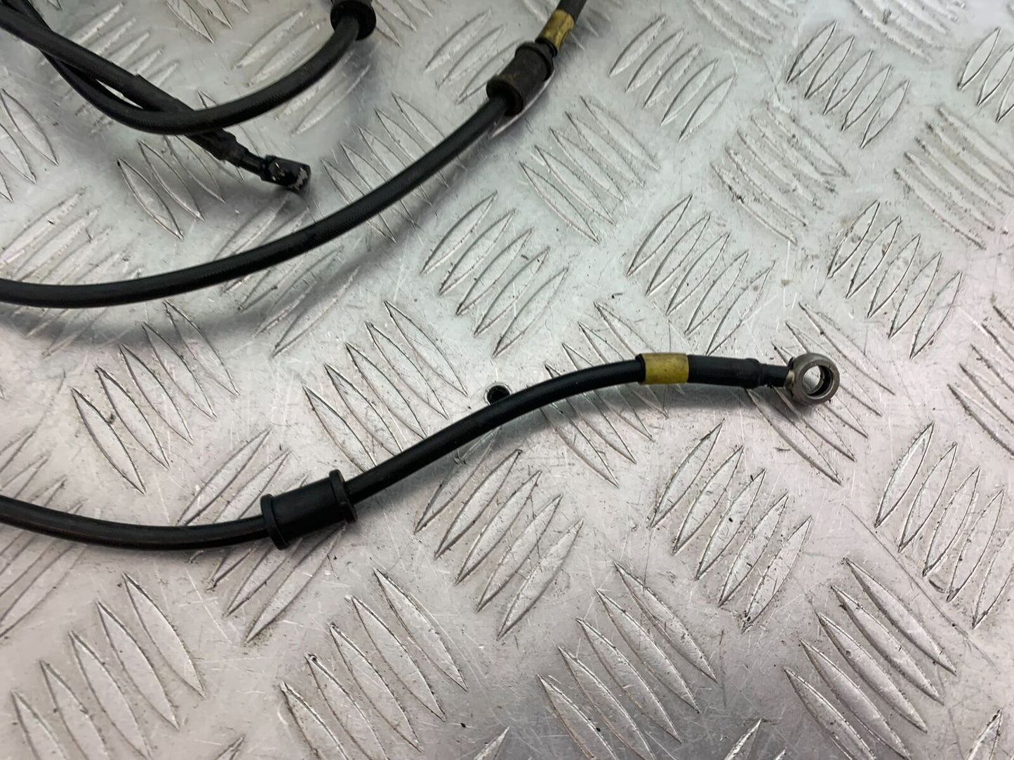 KAWASAKI Z750 Z 750 BRAIDED BRAKE LINES  YEAR 2004-2006  (CMB1104)