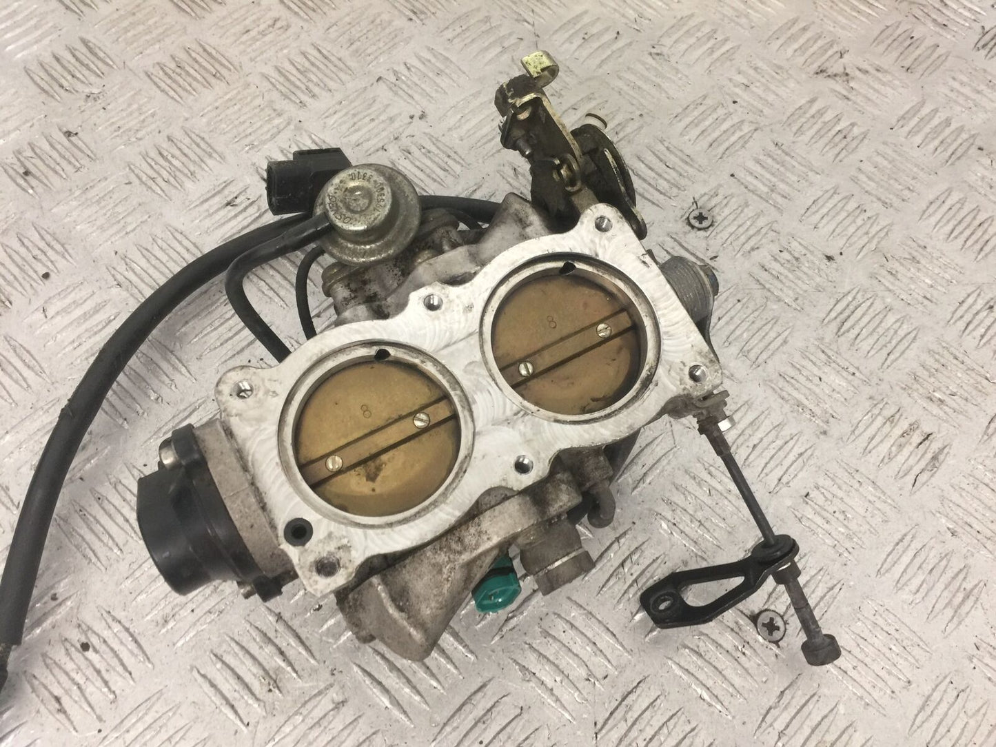 APRILIA RSV1000 RSV 1000 MILLE THROTTLE BODIES YEAR 2002 (STOCK 855)