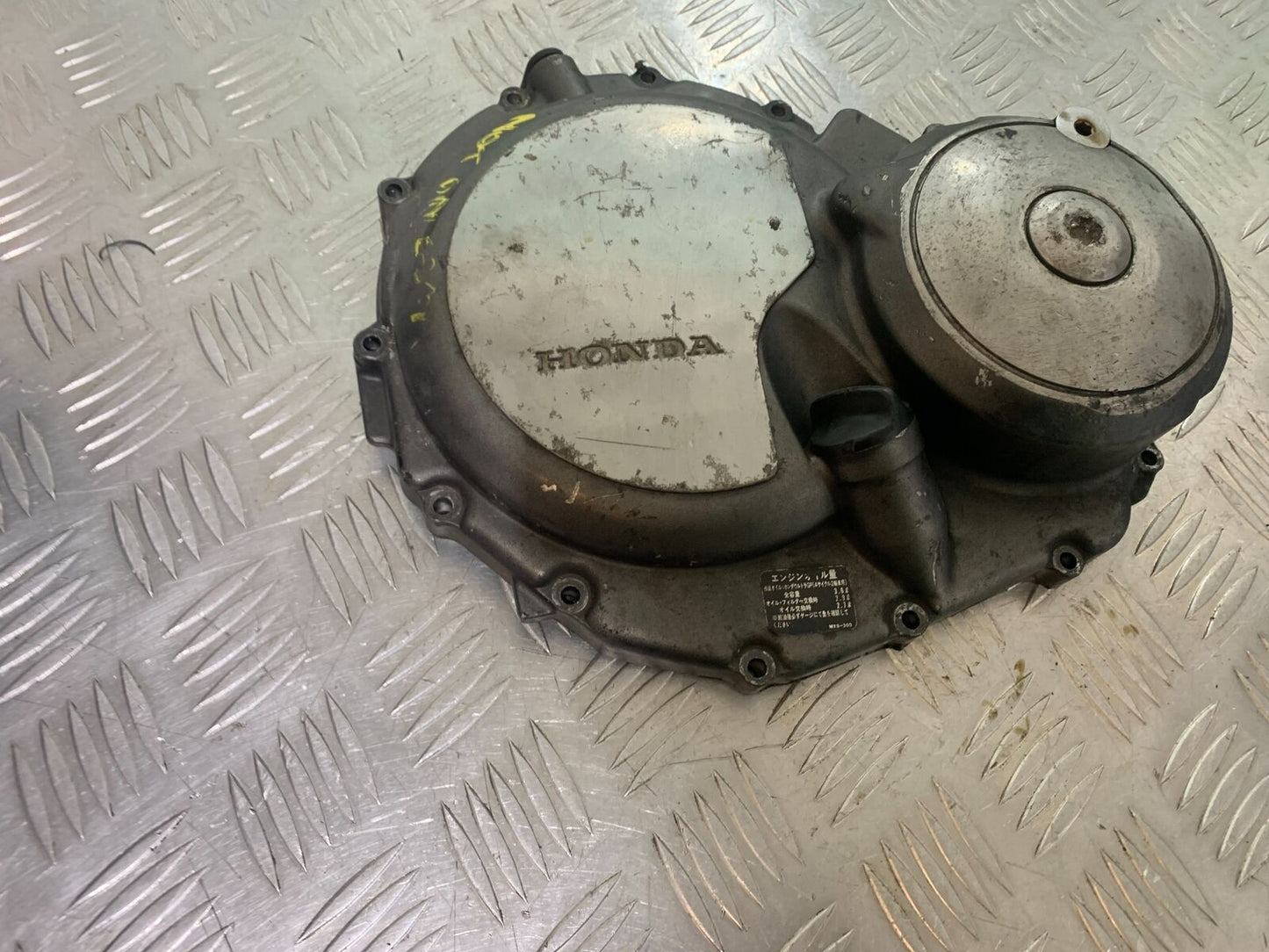 HONDA CB400 CB 400 SUPER FOUR CLUTCH COVER  YEAR 1996 (STOCK 579)