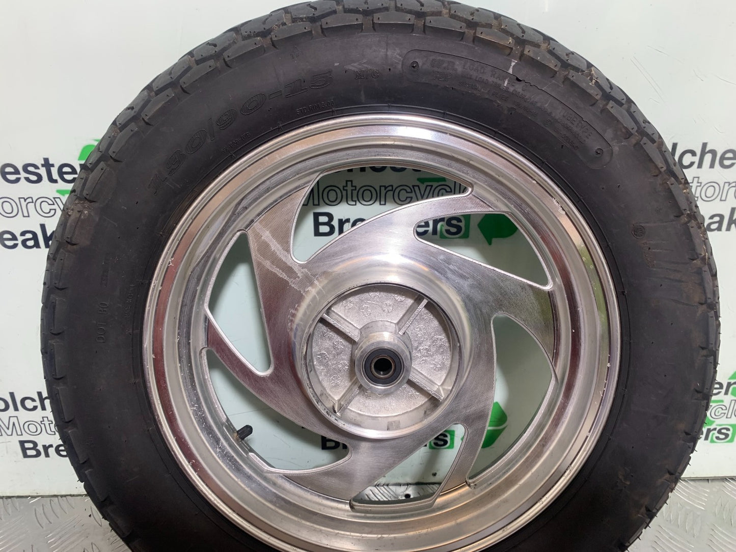 PIONEER NEVADA XF125 REAR WHEEL YEAR 2009 (CMB1214)