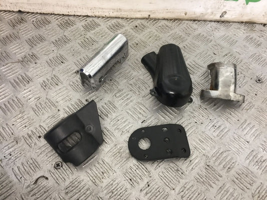 HYOSUNG GV650 AQUILA PRO SPORT EXHAUST BRACKETS AND INFILLS YEAR 2013(STOCK 846)