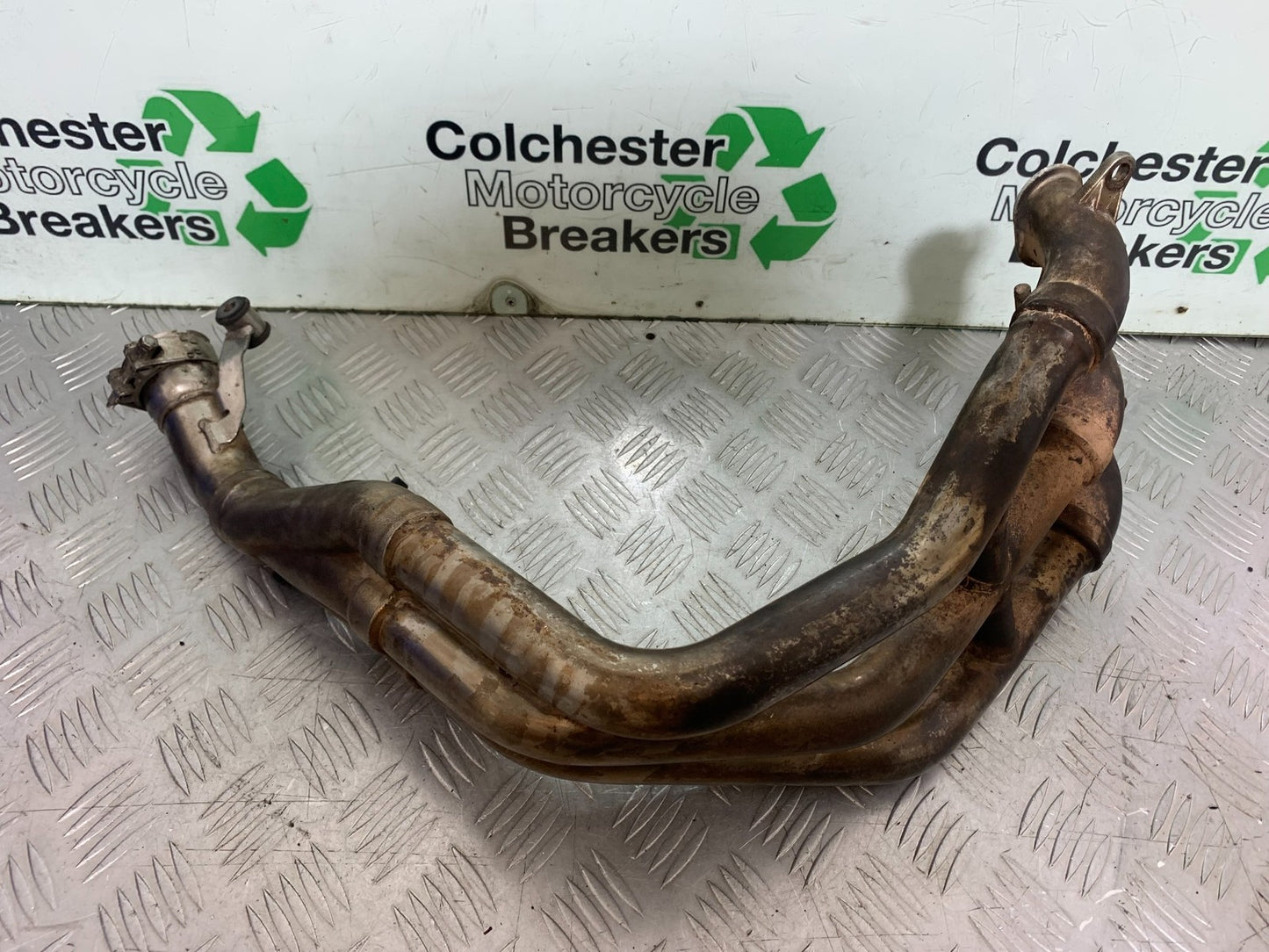 TRIUMPH SPEED TRIPLE R 1050 EXHAUST DOWNPIPES  2009 (CMB1183)
