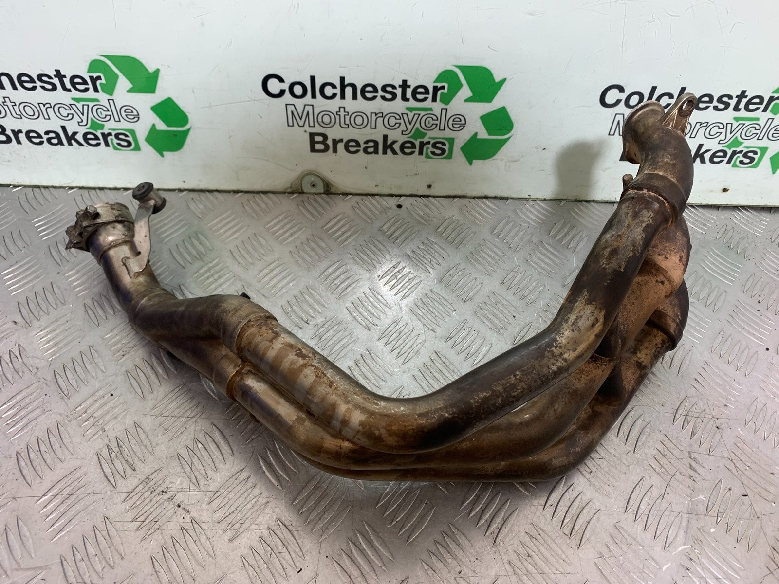 TRIUMPH SPEED TRIPLE R 1050 EXHAUST DOWNPIPES  2009 (CMB1183)