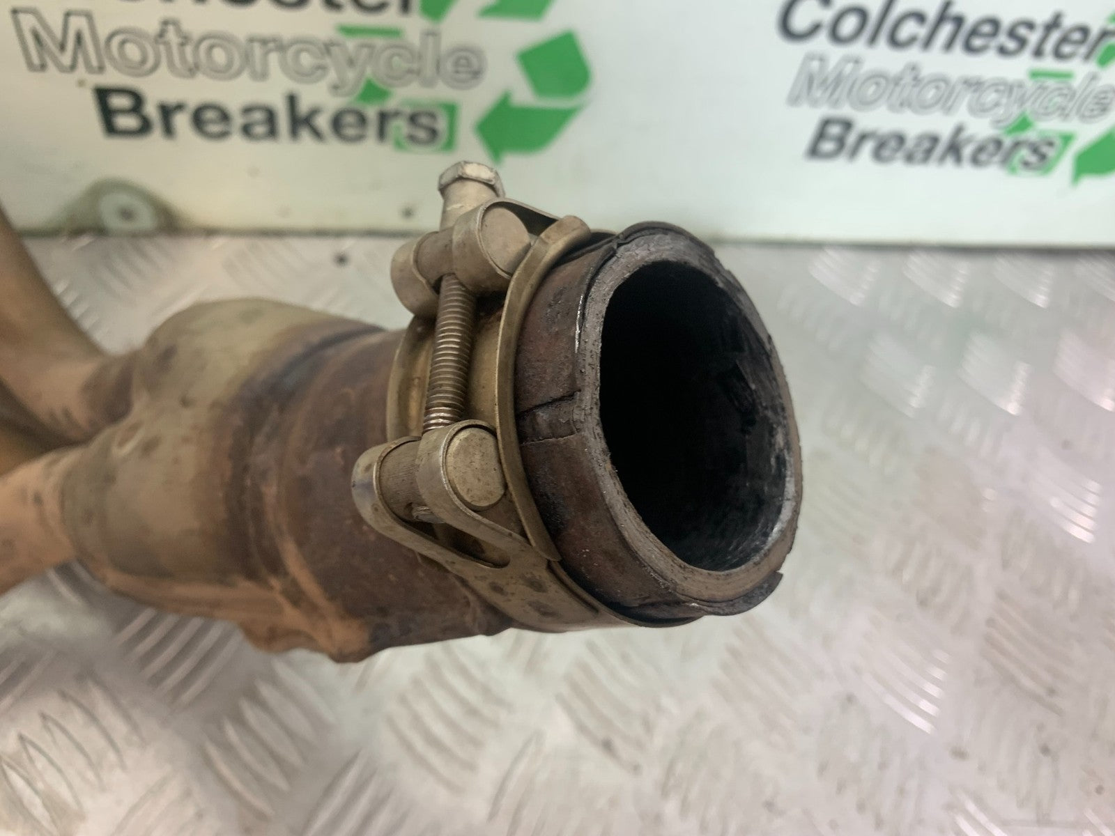 KAWASAKI ZX9R ZX9 E1 EXHAUST DOWNPIPES   YEAR 2000-01 (CMB1171)