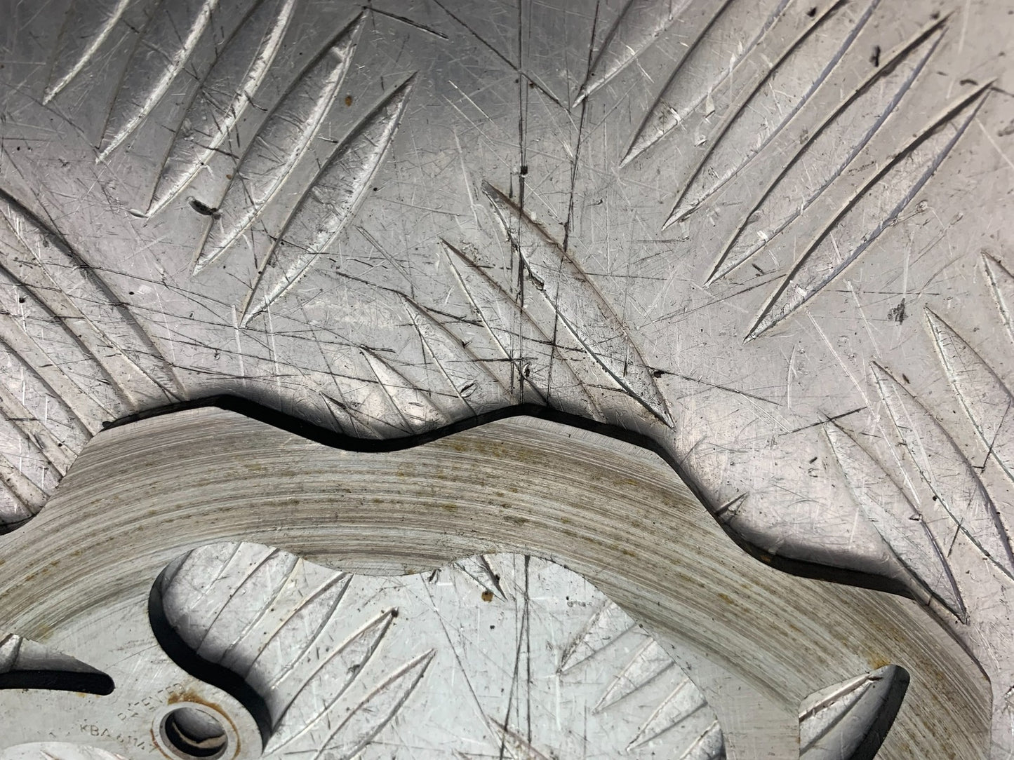 KAWASAKI KXF450 KXF 450 REAR BRAKE DISC YEAR 2013 CMB1217)