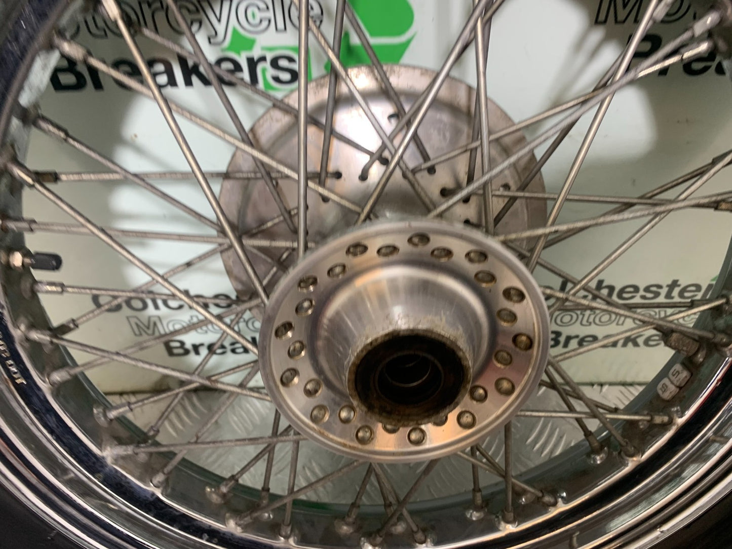HONDA VT750 SHADOW FRONT WHEEL   YEAR 2003-2004 (CMB1265)