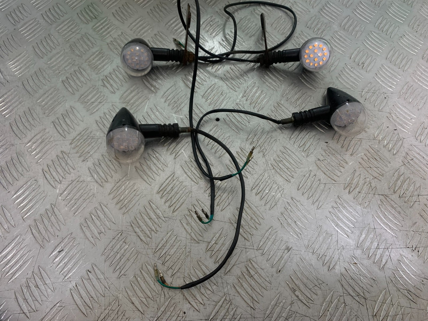 SINNIS HOODLUM 125 FRONT AND REAR INDICATORS   YEAR 2021-2025 (CMB1196)