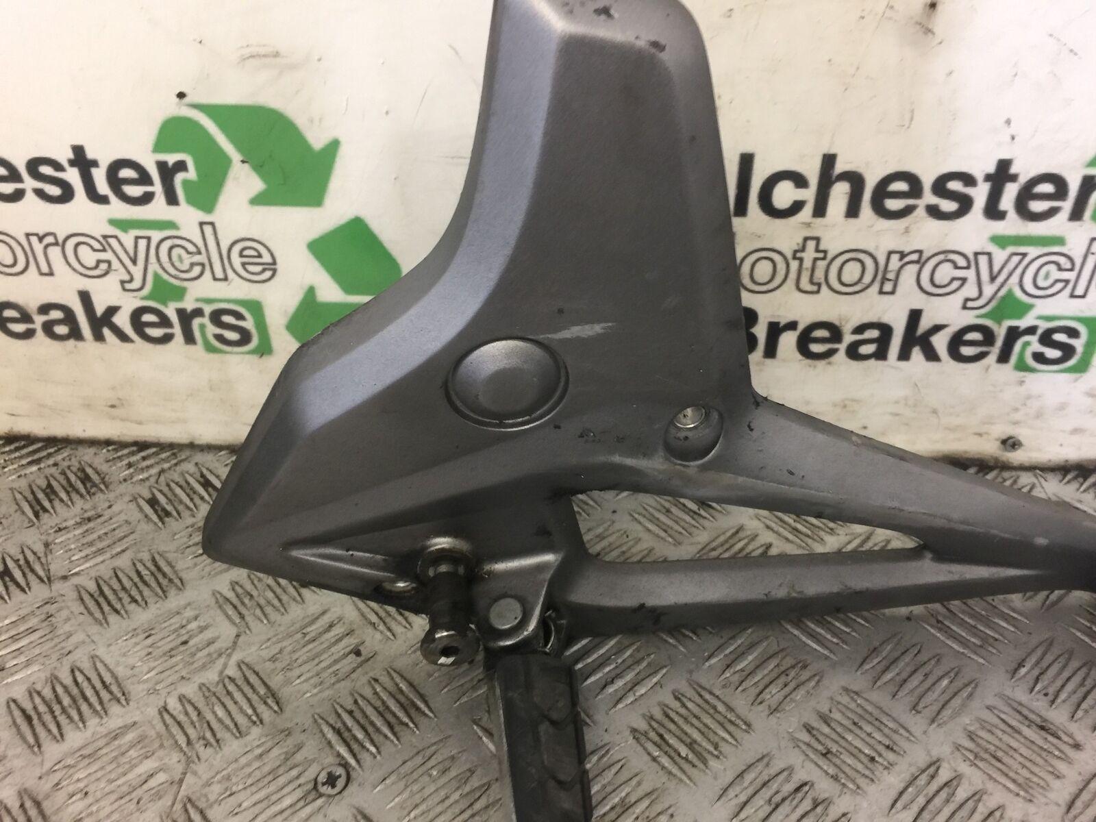 HONDA NC750 NC 750 LEFT HANGER AND PEGS   2014 (STOCK 533)