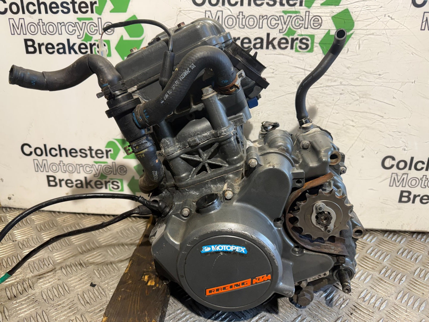 KTM DUKE 125 ENGINE YEAR 2017-2022 (CMB1274) - ONLY 6,495 MILES