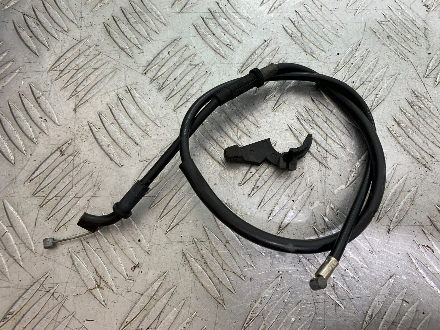 KAWASAKI ZX6R ZX6 J CHOKE LEVER AND CABLE  YEAR 2000 (CMB1312)