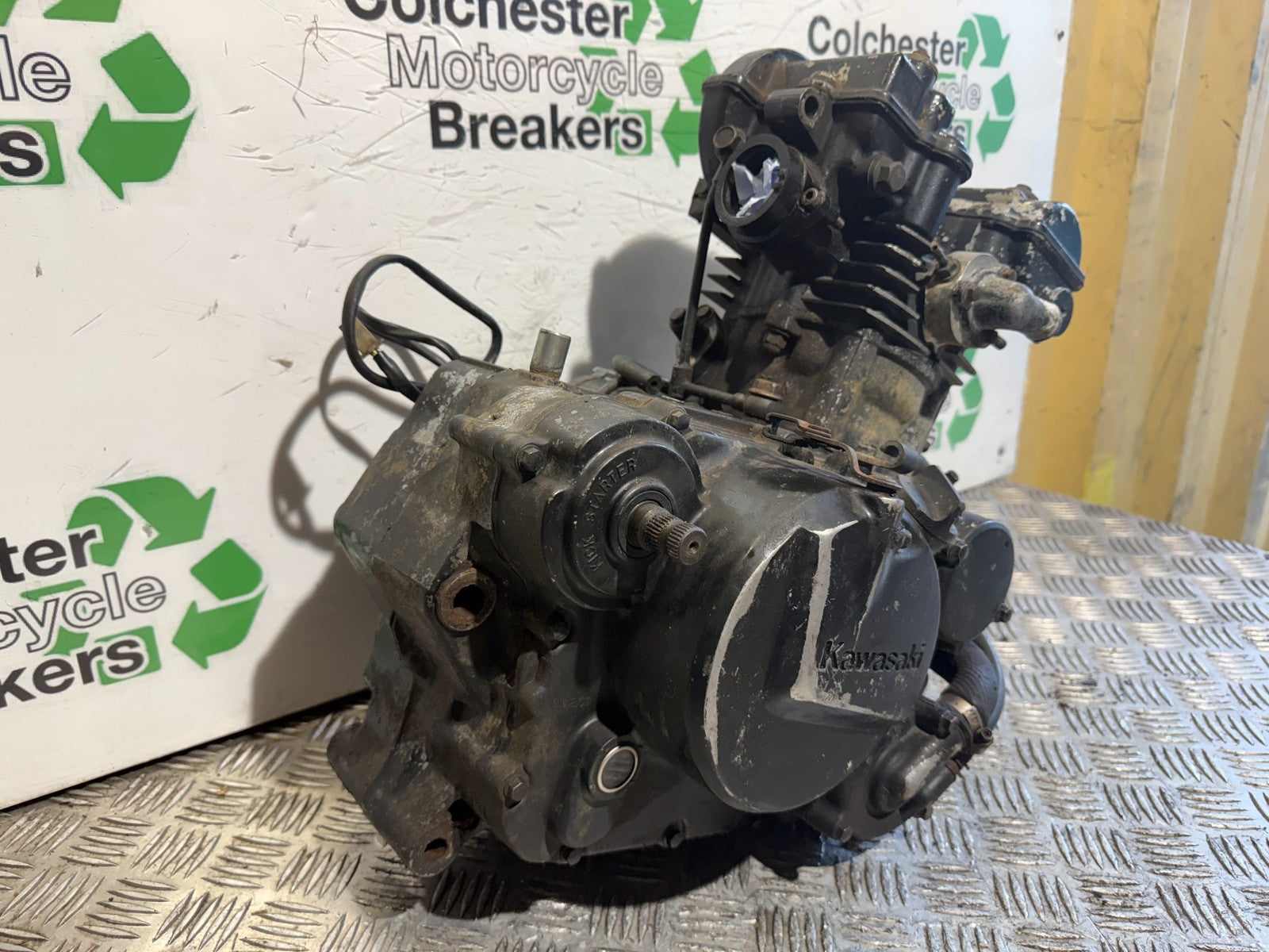 KAWASAKI KLR250 KLR 250 ENGINE YEAR 1984-2001 (CMB1225)