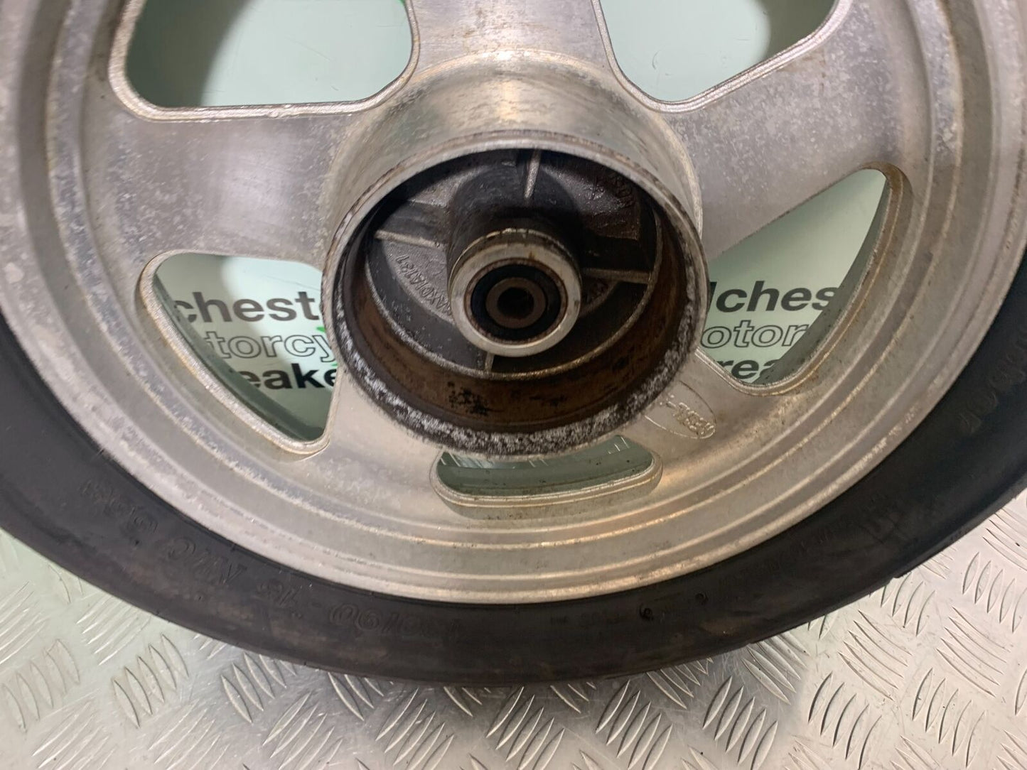 AJS DD125 REGAL RAPTOR REAR WHEEL  YEAR 2007 (CMB1061)