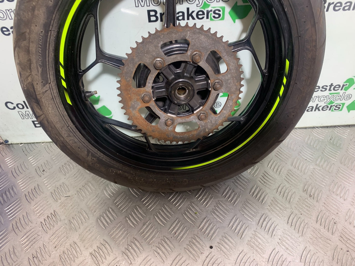KAWASAKI Z125 Z 125 REAR WHEEL   YEAR  2018-2023 (CMB1167)
