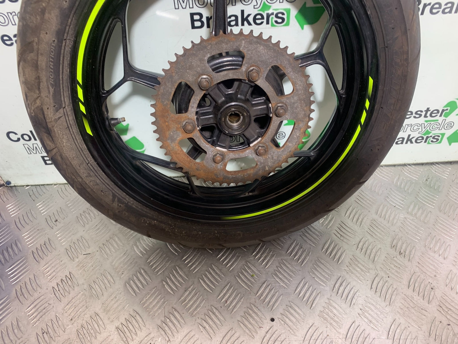 KAWASAKI Z125 Z 125 REAR WHEEL   YEAR  2018-2023 (CMB1167)