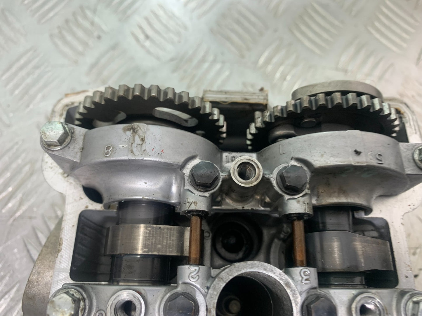 KAWASAKI KXF450 KXF 450 CYLINDER HEAD AND CAMS YEAR 2009-2015 CMB1217)