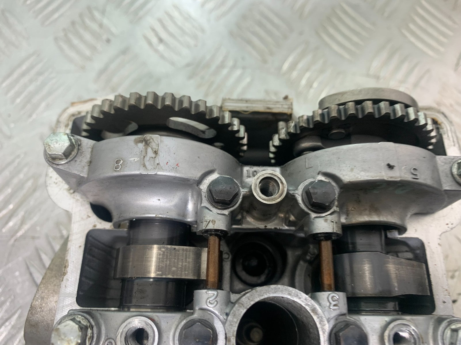 KAWASAKI KXF450 KXF 450 CYLINDER HEAD AND CAMS YEAR 2009-2015 CMB1217)