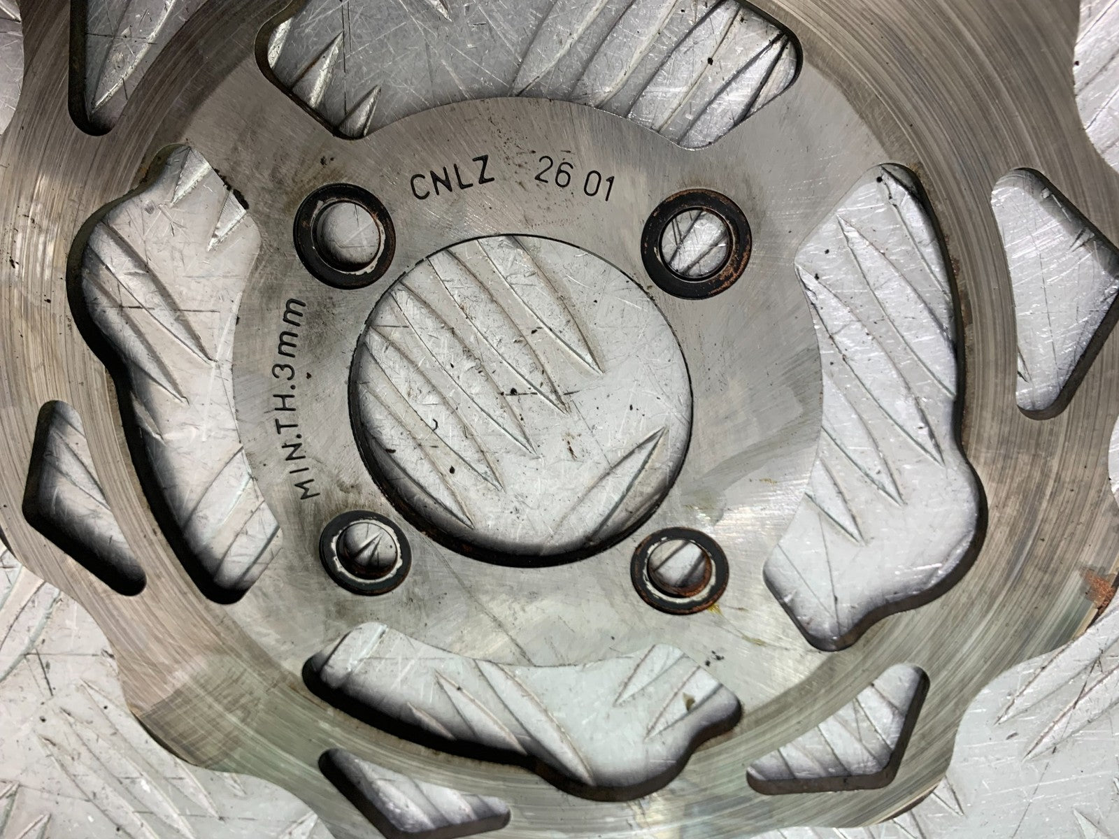 QINGQI QM125 GY-2B REAR BRAKE DISC  YEAR 2016 (CMB1228)