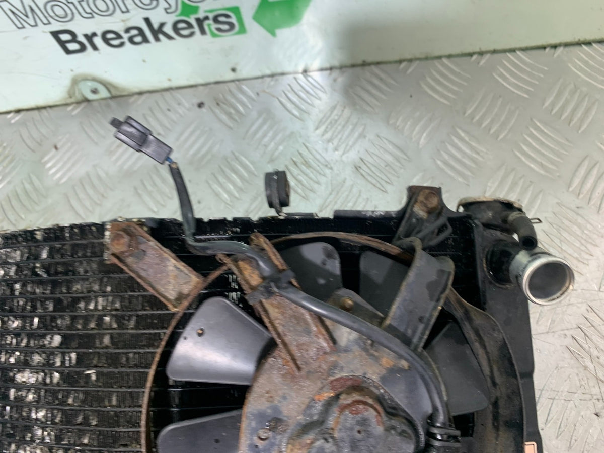SUZUKI GSXR600 GSXR 600 SRAD RADIATOR AND FAN  YEAR 1997-2000 (CMB1276)