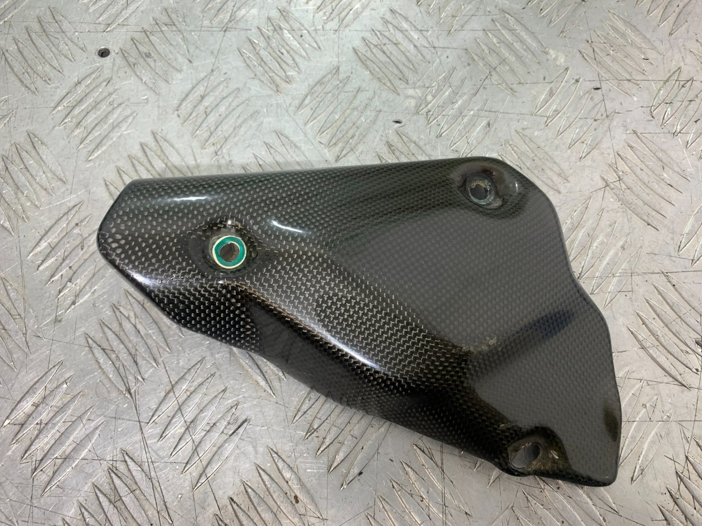 DUCATI 1198 S CARBON EXHAUST SHIELD   YEAR 2009-2011 (CMB1219)