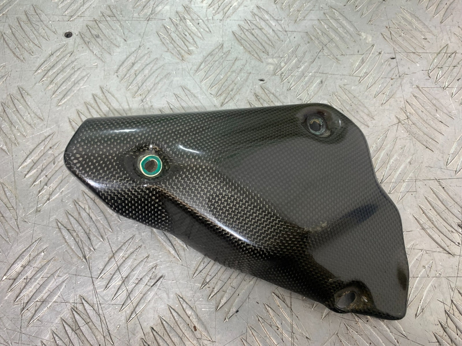 DUCATI 1198 S CARBON EXHAUST SHIELD   YEAR 2009-2011 (CMB1219)