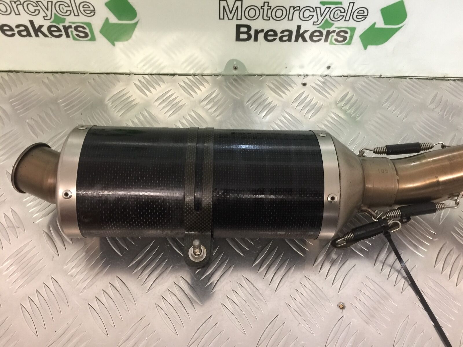 KAWASAKI ZX10R ZX10 R AKRAPOVIC SILENCER  YEAR 2004-2005 (STOCK 932)