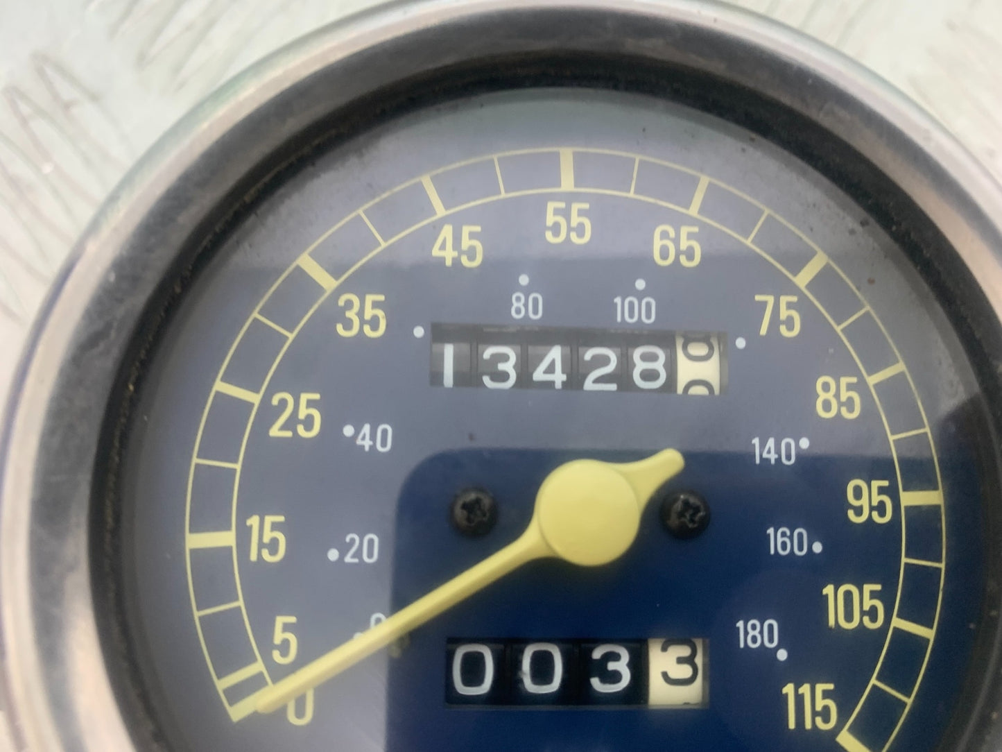 YAMAHA XV535 XV 535 VIRAGO CLOCKS SPEEDO DASH  YEAR 1994-02 (CMB1139)