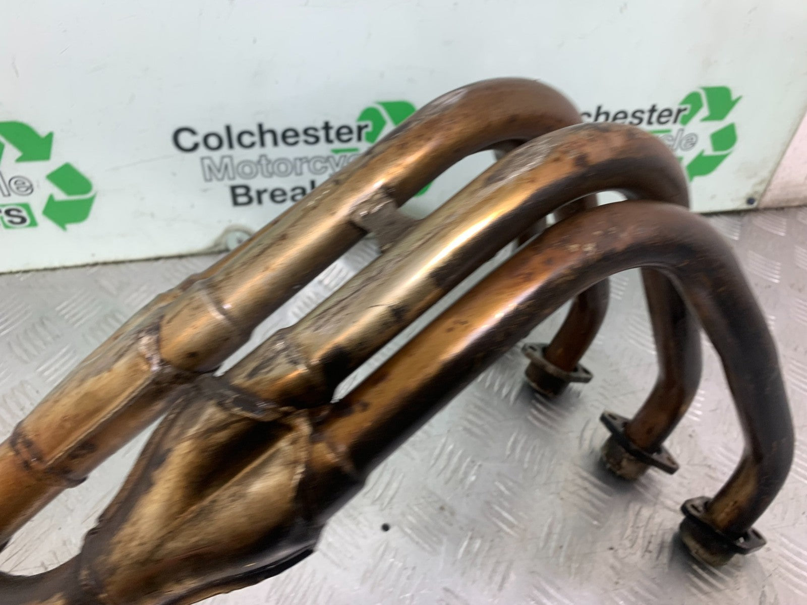YAMAHA FZS600 FAZER 600 EXHAUST DOWNPIPES  YEAR 1998-2001 (CMB1267)
