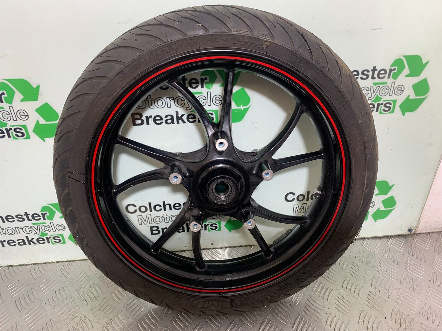 TRIUMPH SPEED TRIPLE R 1050 FRONT WHEEL   2009 (CMB1183)