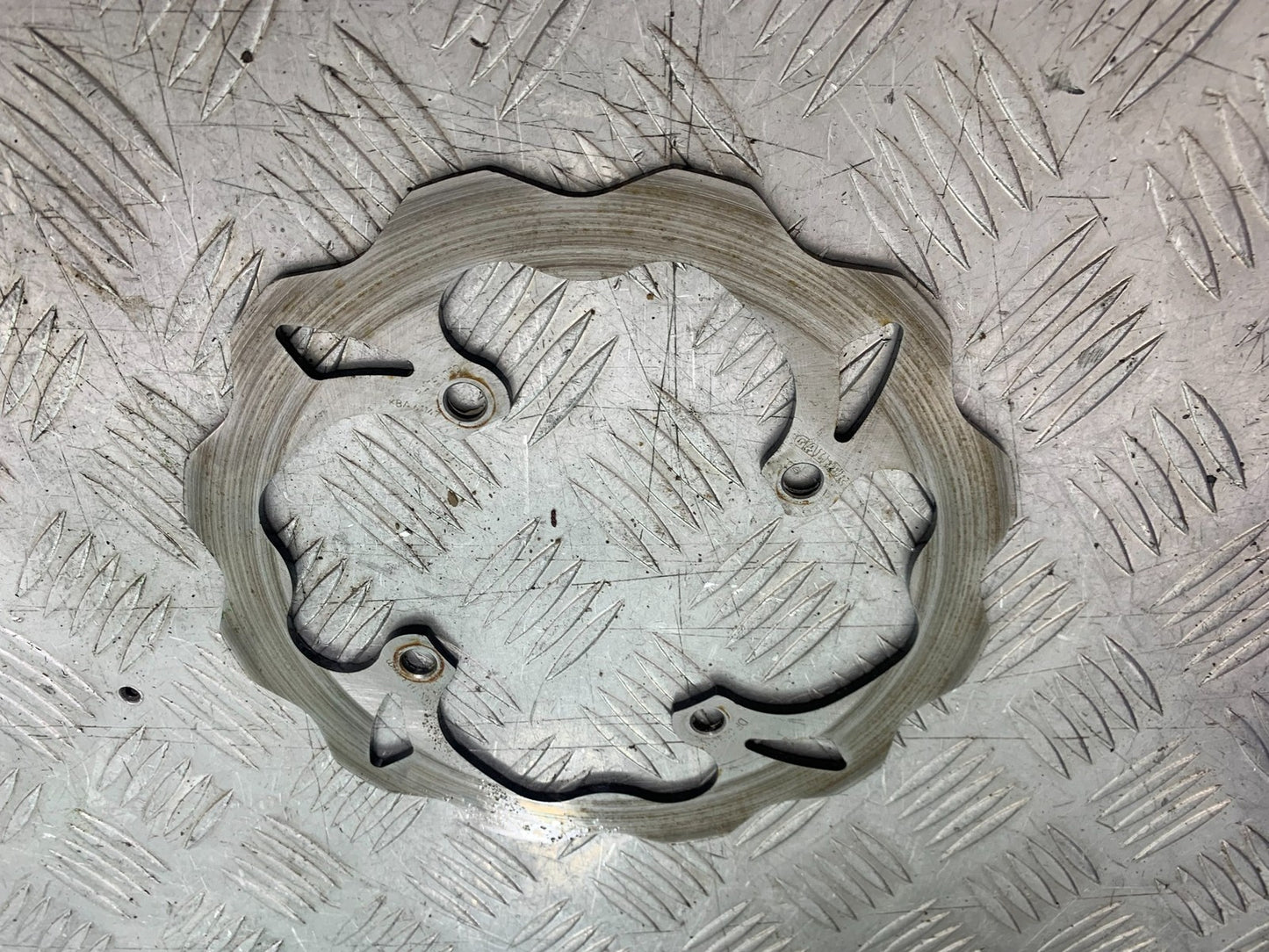 KAWASAKI KXF450 KXF 450 REAR BRAKE DISC YEAR 2013 CMB1217)