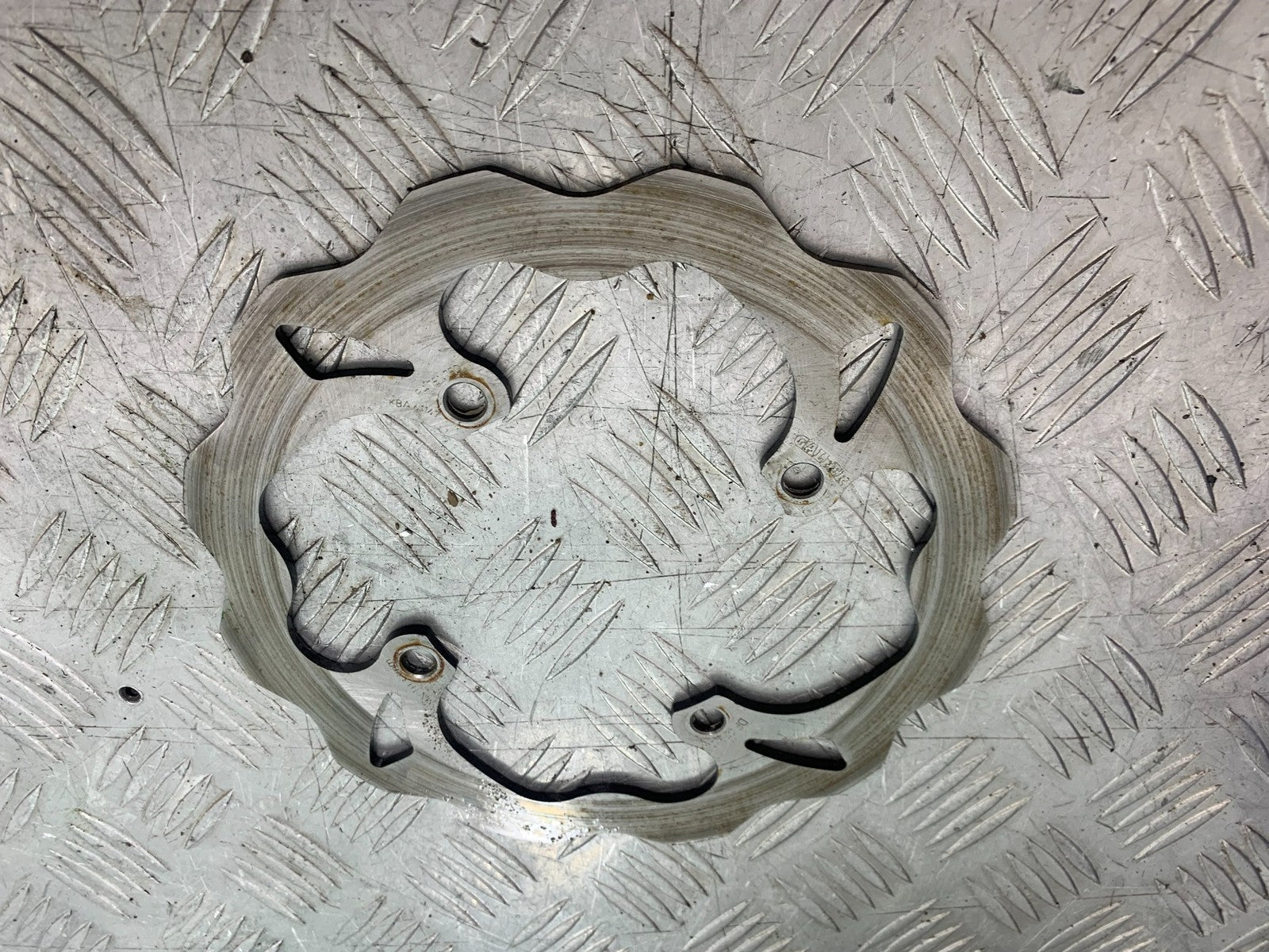 KAWASAKI KXF450 KXF 450 REAR BRAKE DISC YEAR 2013 CMB1217)
