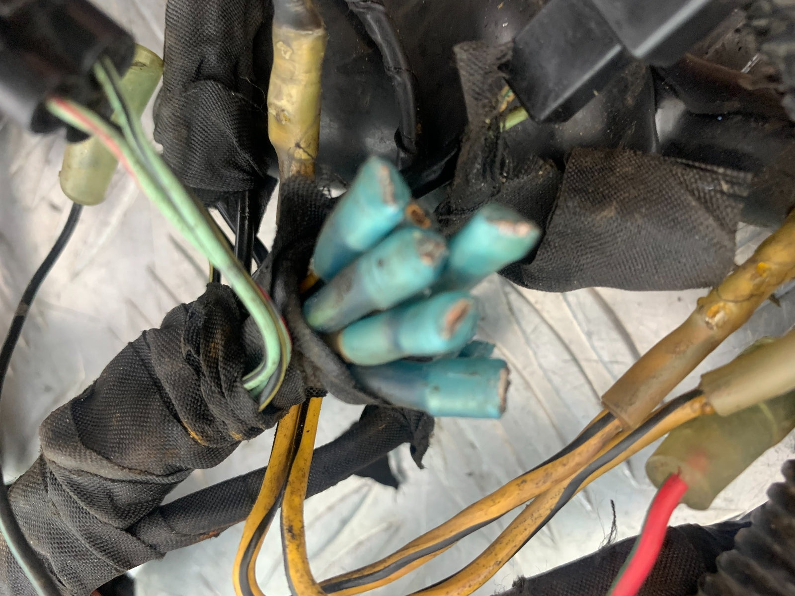 KAWASAKI VN1500 CLASSIC WIRING LOOM (SOLD AS PARTS) YEAR 1999 -2006 (CMB1166)