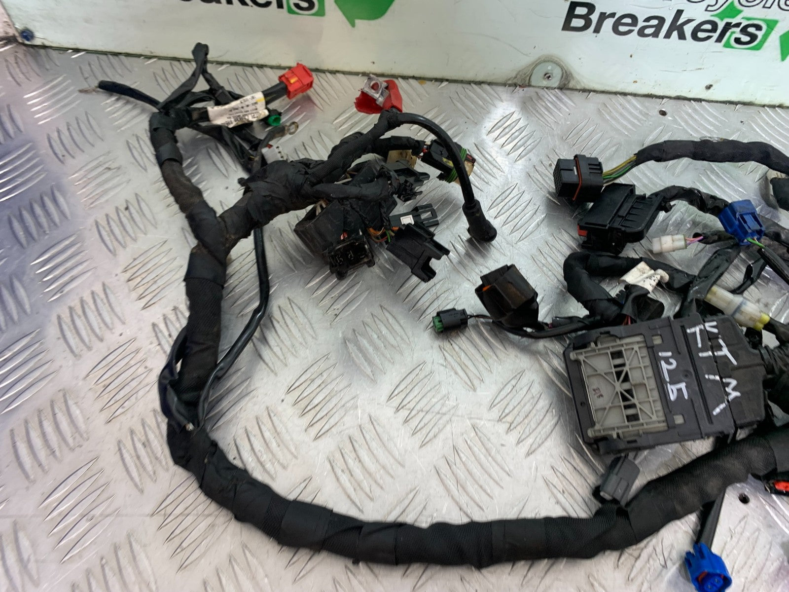 KTM 125 DUKE ECU AND WIRING LOOM  YEAR 2018-2023 (CMB1185)