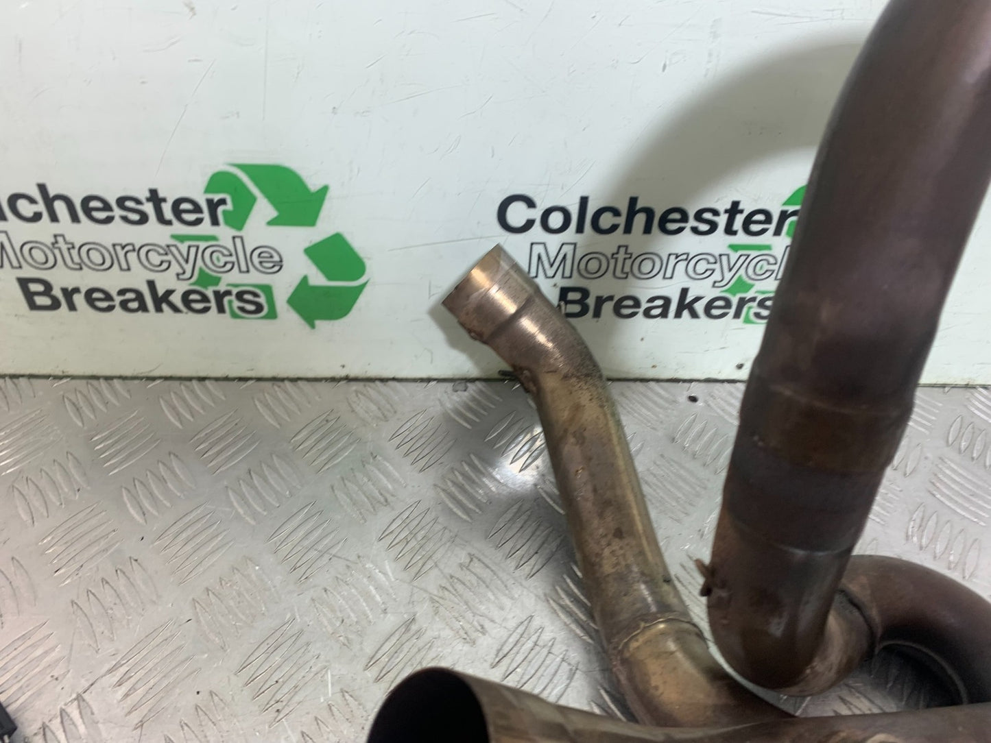 APRILIA RSV1000 R FACTORY MILLE EXHAUST DOWNPIPES    2004-09 (CMB1203)