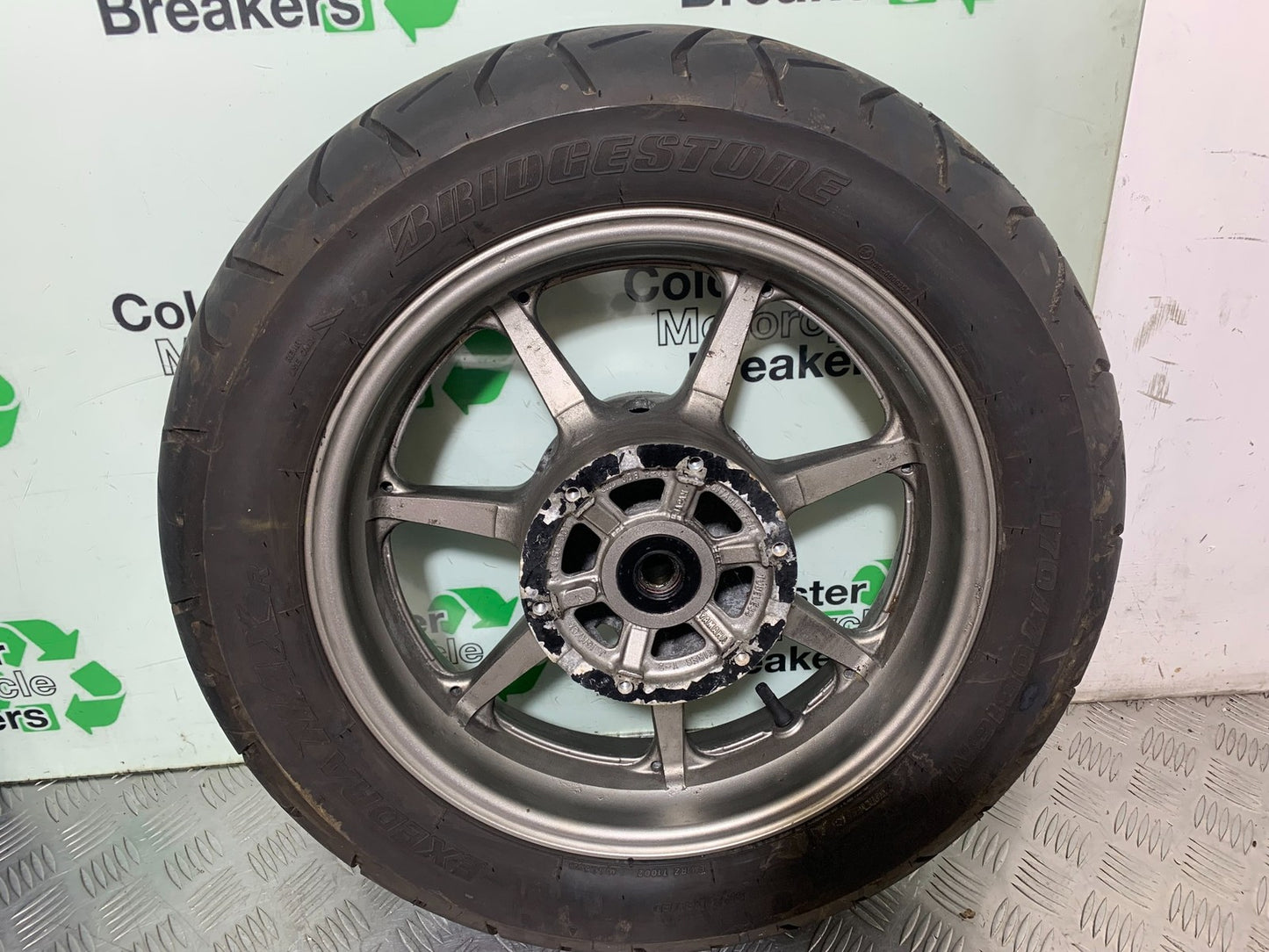 YAMAHA XVS 1300 MIDNIGHT STAR REAR WHEEL  YEAR 2007-16 (CMB1200)