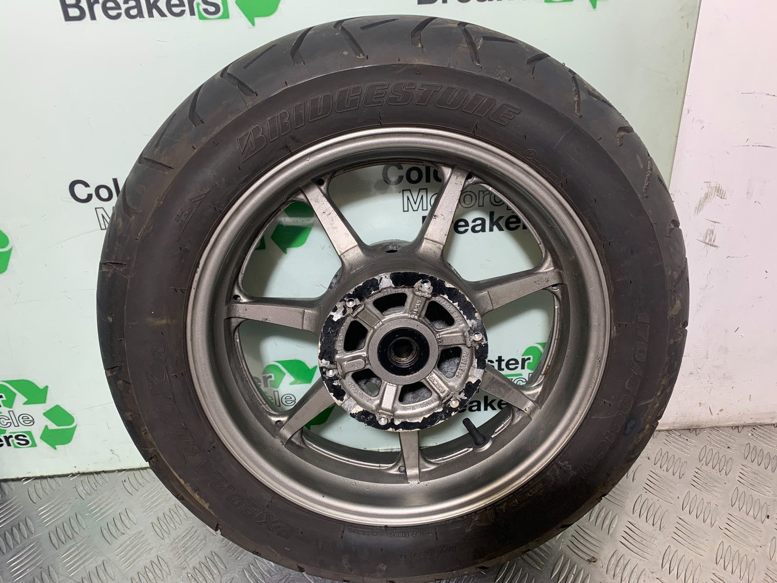 YAMAHA XVS 1300 MIDNIGHT STAR REAR WHEEL  YEAR 2007-16 (CMB1200)