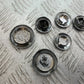 KAWASAKI ZZR1100 D CHROME FRAME CAPS  YEAR 1993-2001 (CMB1289)
