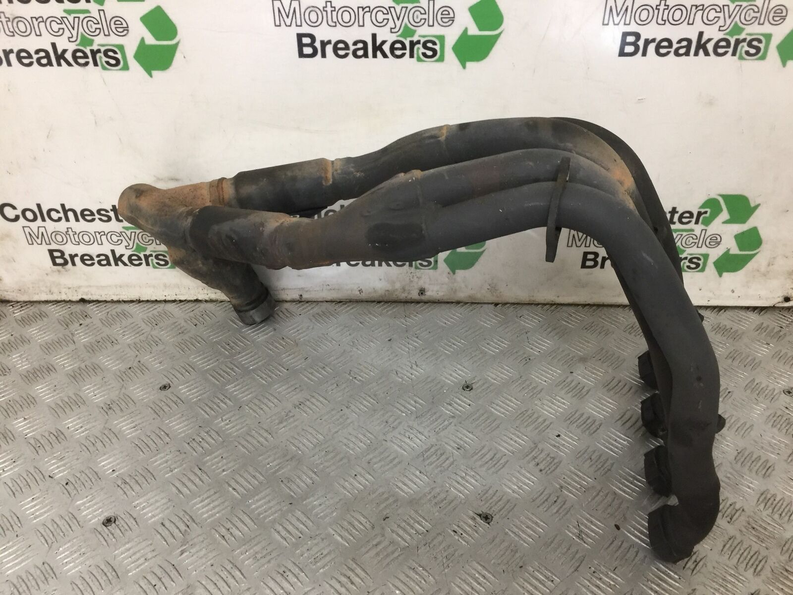 HONDA CBR1000 rr FIREBLADE EXHAUST DOWNPIPES YEAR 2004  (STOCK 853)