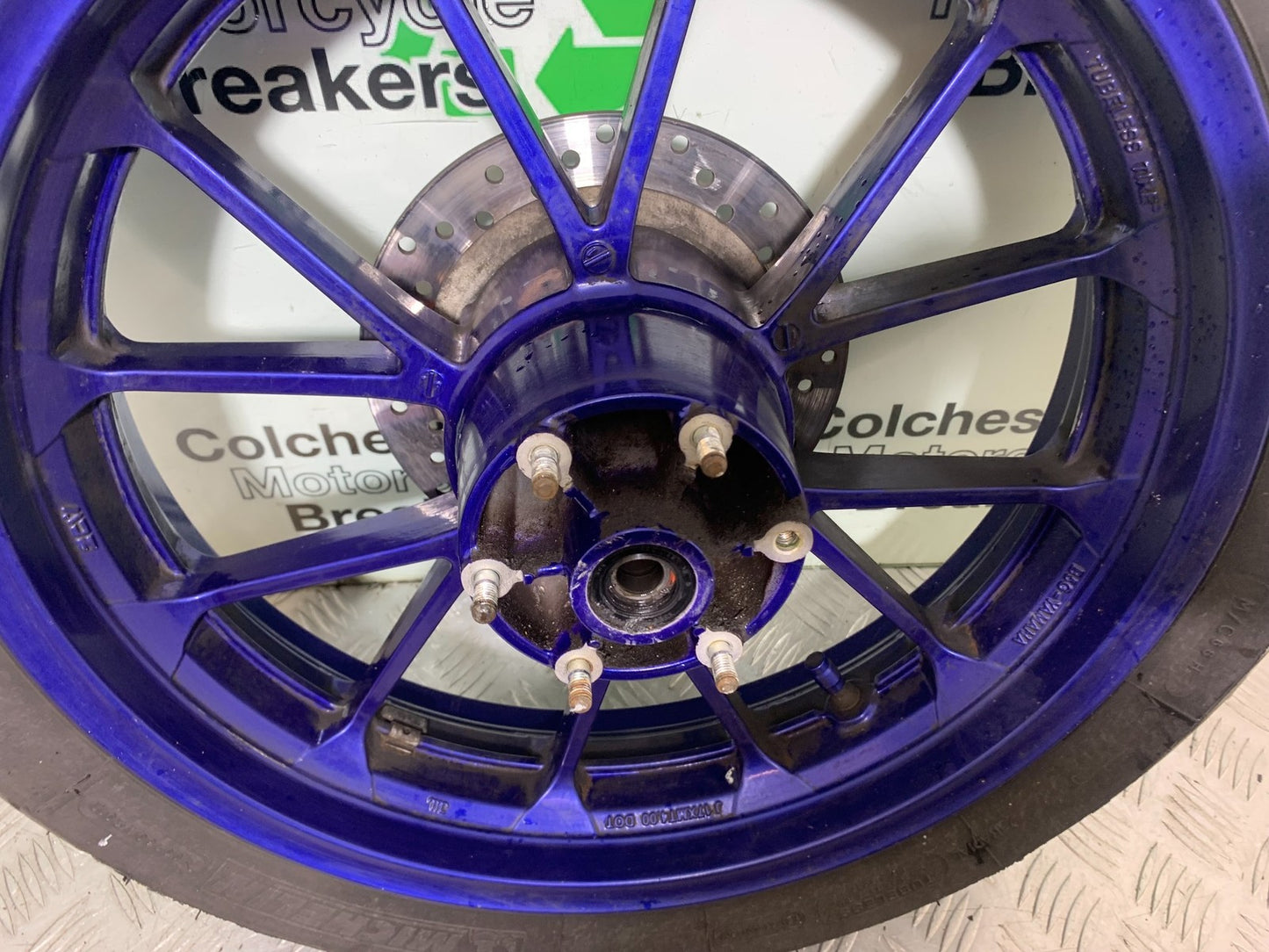 YAMAHA YZF-R125 YZF 125 REAR WHEEL AND DISC   YEAR 2019-2022 (CMB1263)