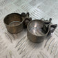 HARLEY DAVIDSON XL883 N IROD 3 X EXHAUST CLAMPS  YEAR 2020  (CMB1116)