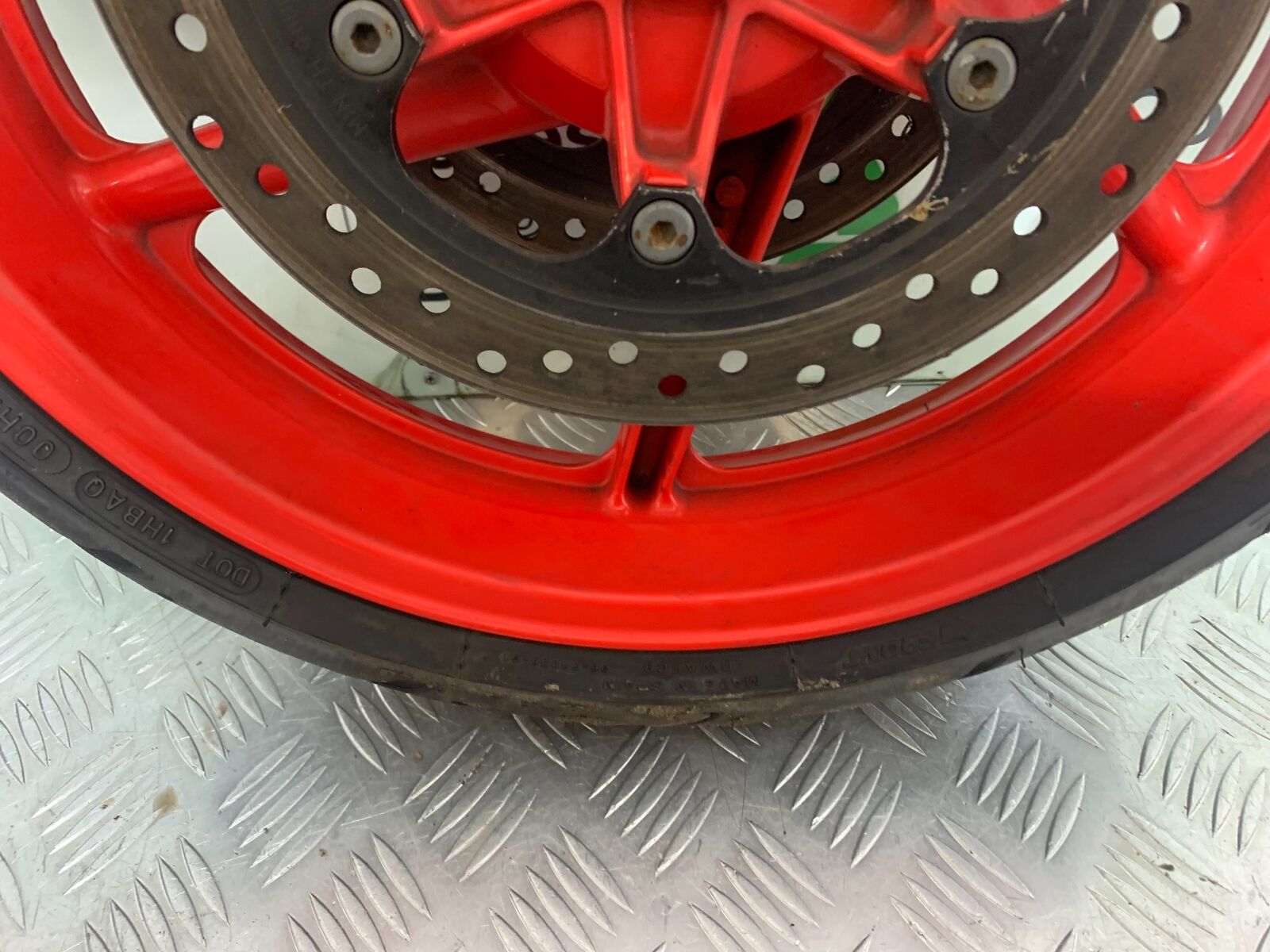 HONDA CBR600 CBR 600 F2 FRONT WHEEL AND DISCS   YEAR 1991-1993 (CMB1114)