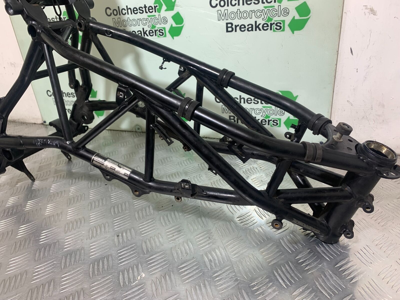 KTM 990 SUPERMOTO T FRAME WITH LOG BOOK  YEAR 2010-2011  (CMB1127)