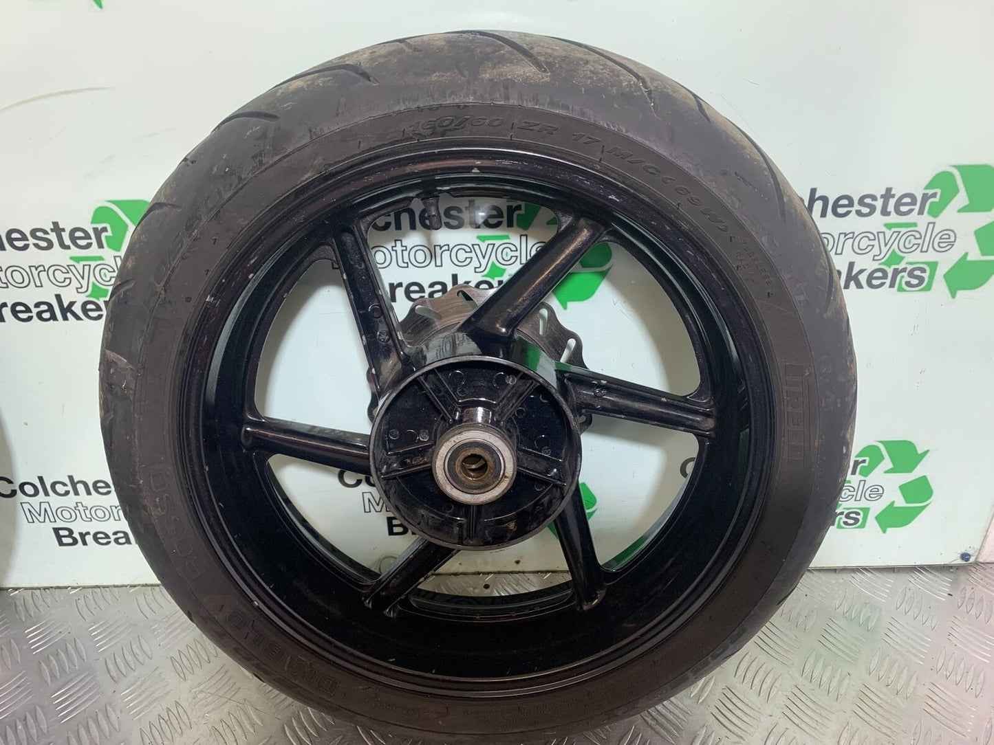 HONDA CBR600 CBR 600 F2 REAR WHEEL AND DISC YEAR 1991-1994(CMB1133)