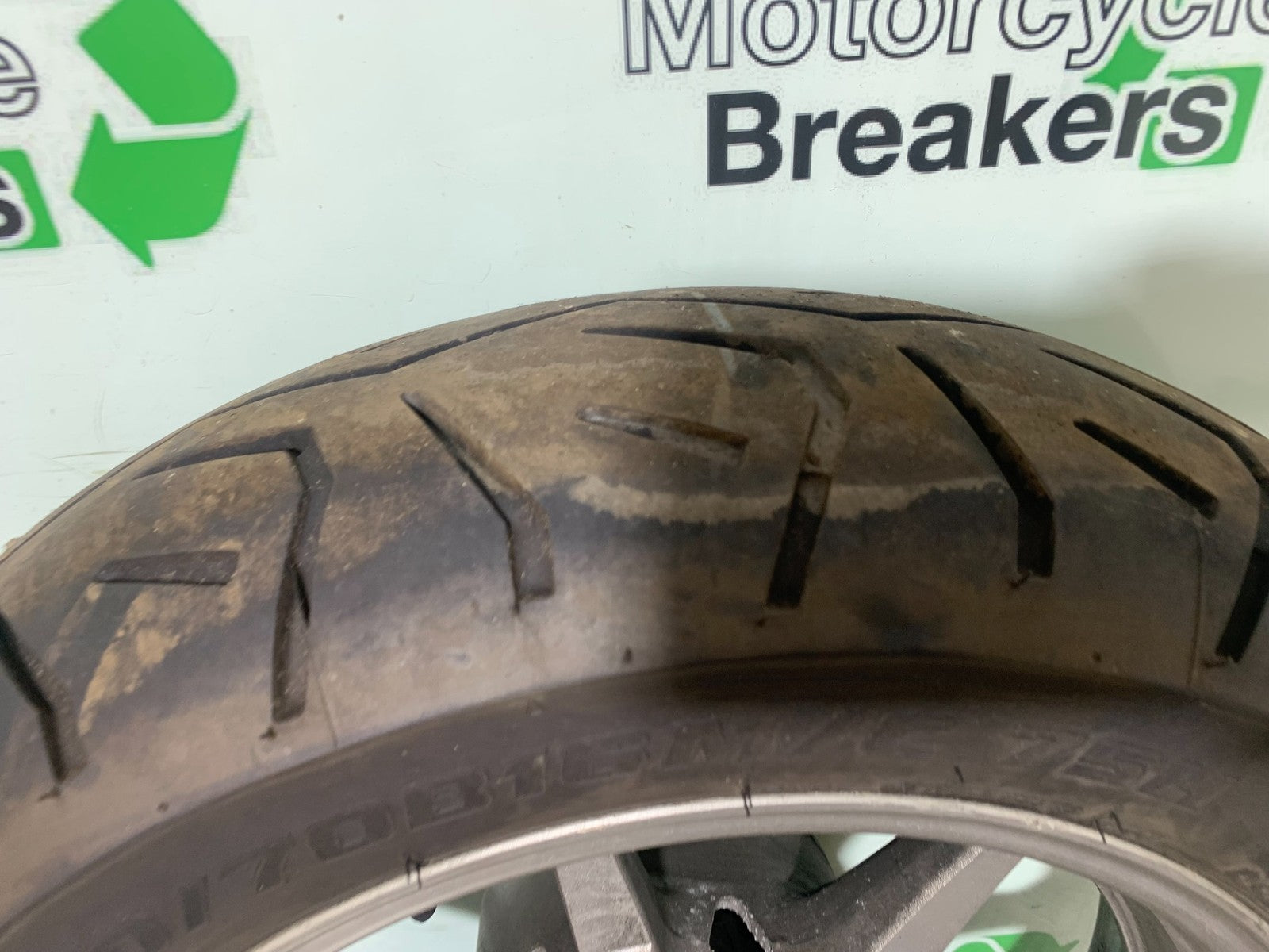 YAMAHA XVS 1300 MIDNIGHT STAR REAR WHEEL  YEAR 2007-16 (CMB1200)
