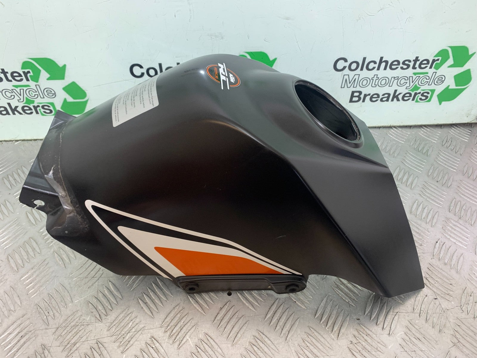 KTM RC125 RC 125 PETROL TANK COVER 2014 2017 (CMB1199)