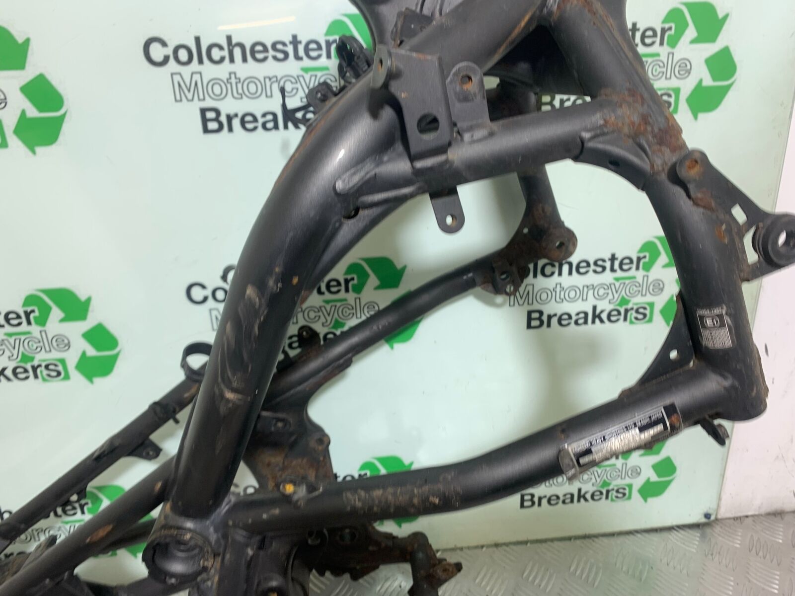 KAWASAKI ER6 F FRAME REG LOG BOOK YEAR 2005-2008 (CMB1098)