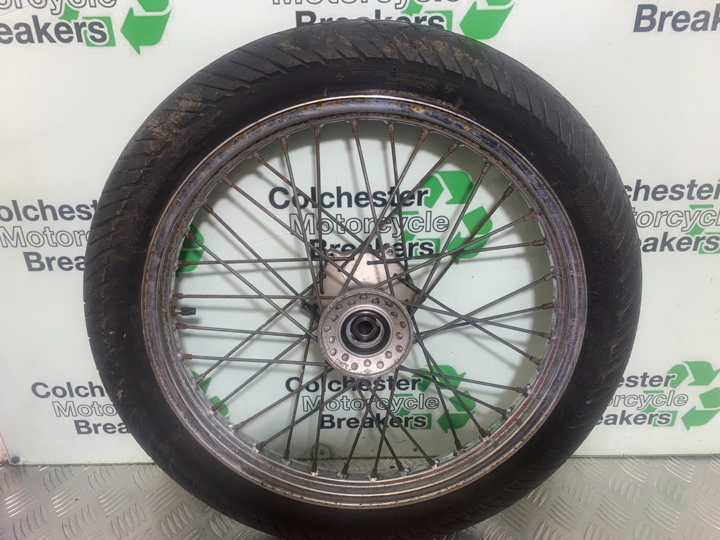 YAMAHA XV535 XV 535 VIRAGO FRONT WHEEL  YEAR 1994-02 (CMB1139)
